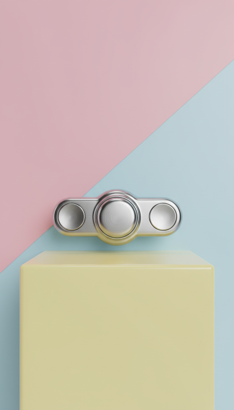 Chrome interface button set