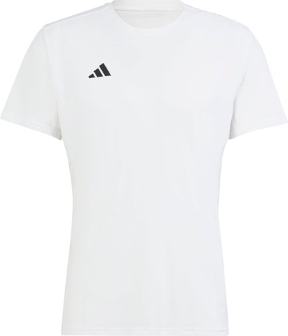 adidas Adizero Essentials Short Sleeve Mens Running Top - White