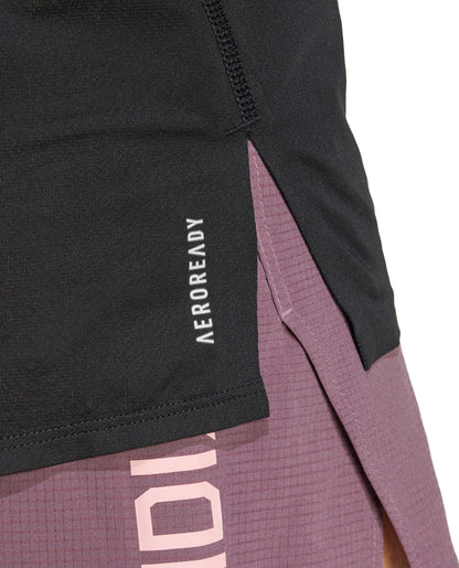 adidas Adizero Short Sleeve Mens Running Top - Black