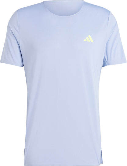 adidas Adizero Short Sleeve Mens Running Top - Blue