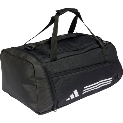 adidas Essentials 3 Stripes Holdall - Black