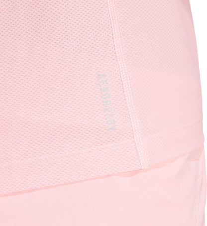 adidas Own The Run Short Sleeve Womens Running Top - Pink
