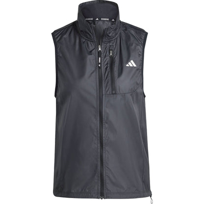 adidas Own The Run Womens Running Gilet - Black