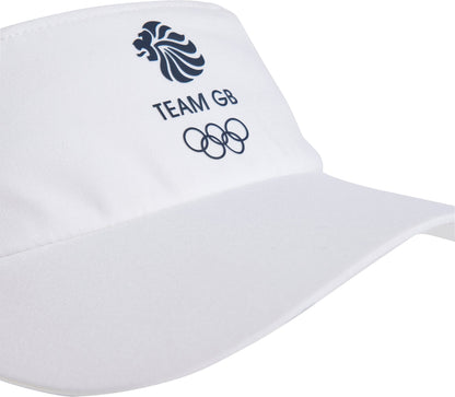 adidas Team GB Visor - White