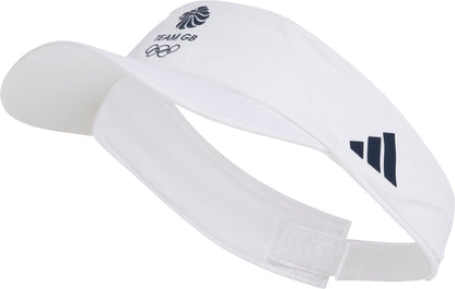 adidas Team GB Visor - White