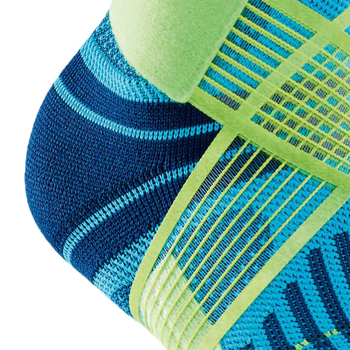 Bauerfeind Sports Ankle Support — Black — Size L - Left — Side View