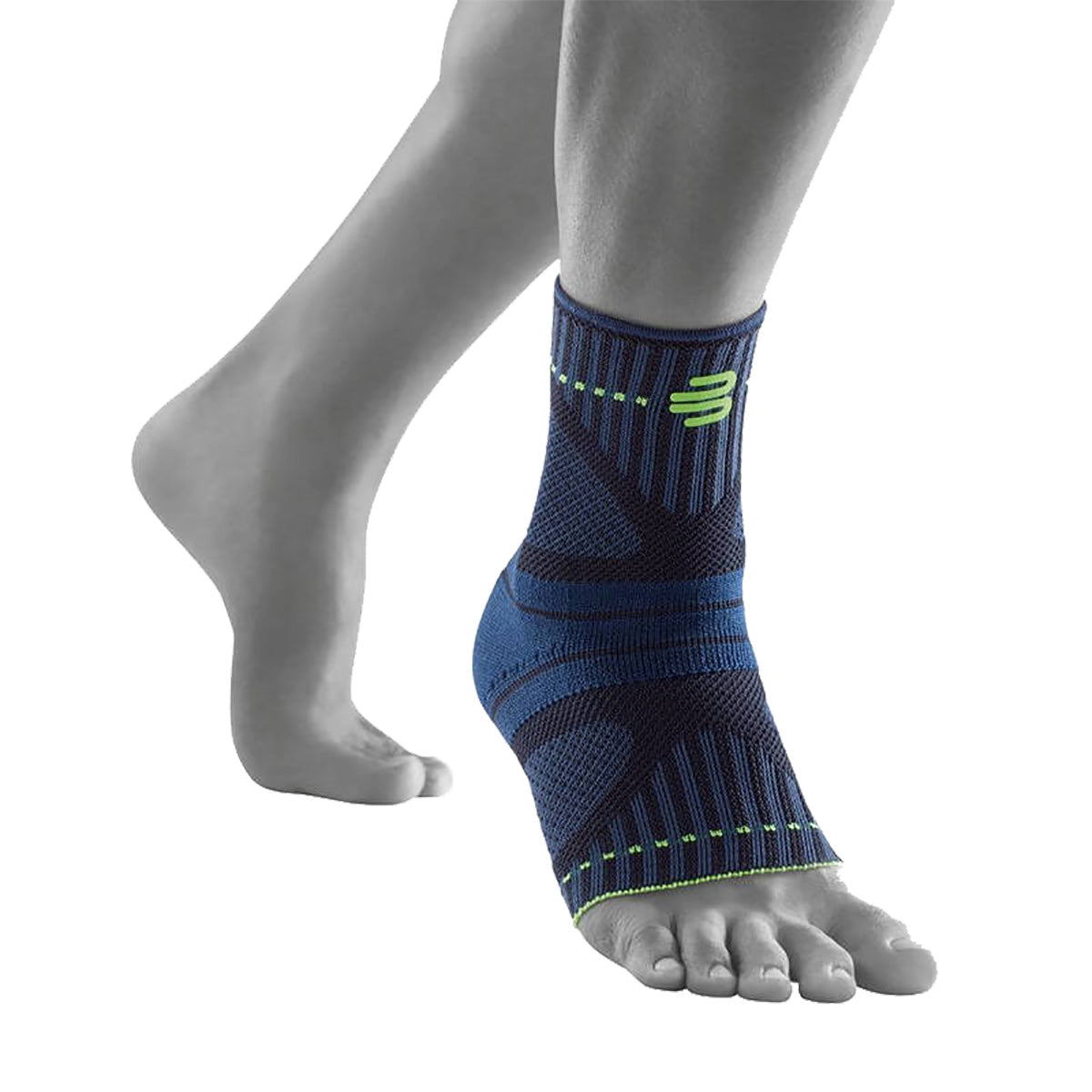 Bauerfeind Ankle Support Dynamic — Black — Size Large — Front View