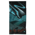 Sprints Towel — Boris's Aurora Light Show — Size One Size — Front View