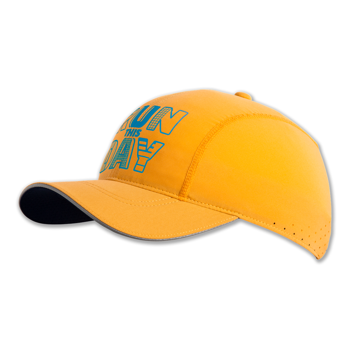 Brooks Chaser Hat — White — Size One Size — Top View