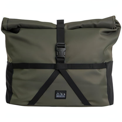 Brompton Borough Medium Roll Top Cycling Bag - Green