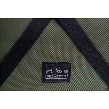 Brompton Borough Medium Roll Top Cycling Bag - Green