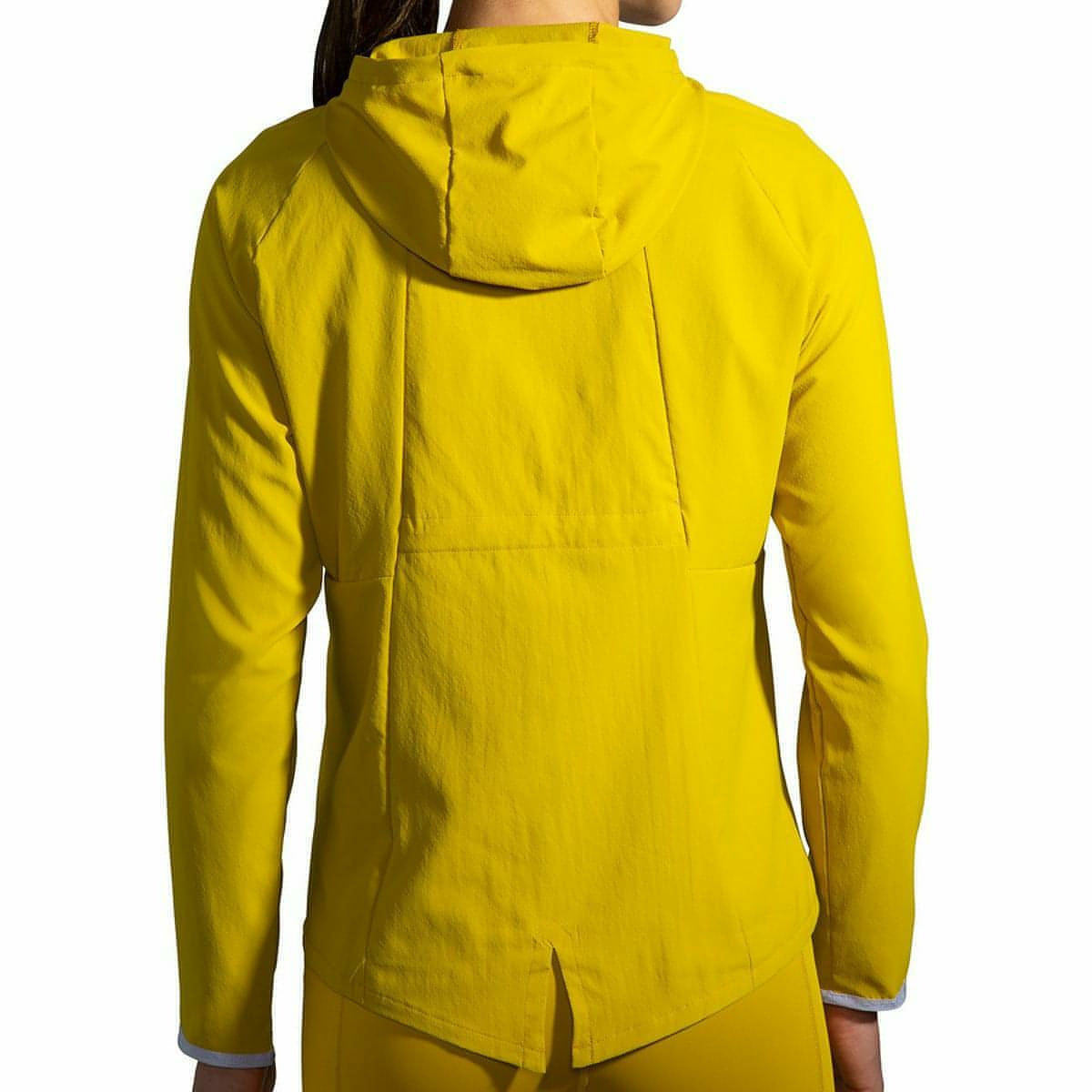 Brooks Canopy Womens Running Jacket - Yellow