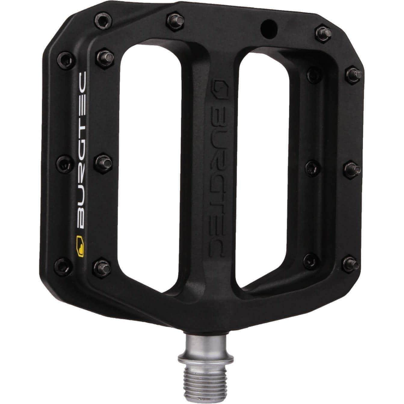 Burgtec MK4 Composite Flat Pedals - Black