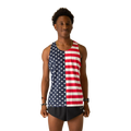 ChicknLegs Preformance Singlet — USA Flag — Size XSmall — Front View