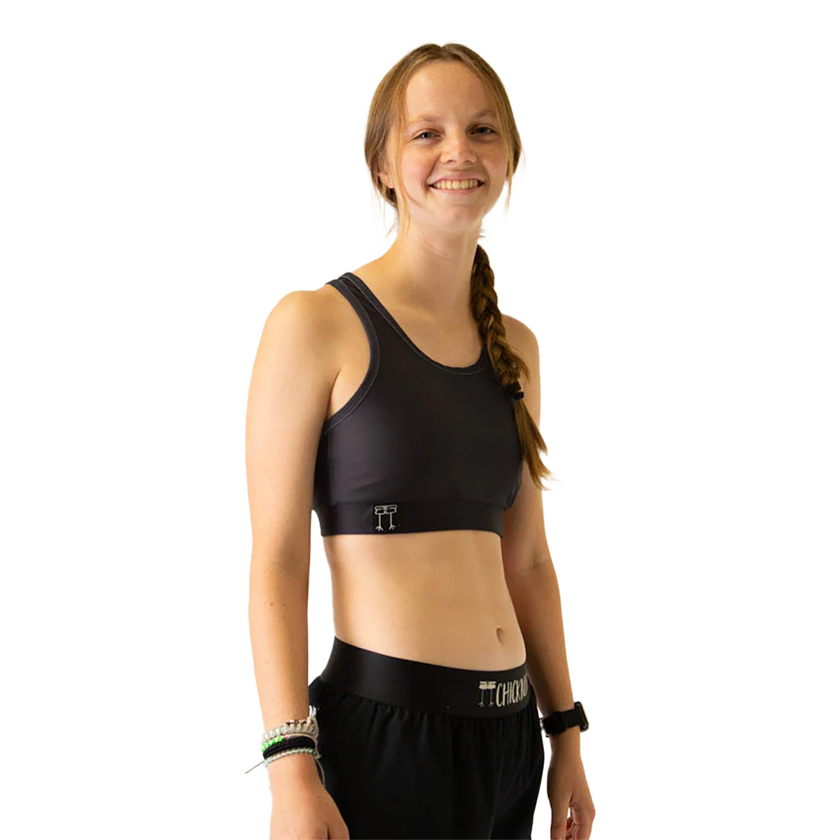 ChicknLegs OG Sports Bra — Dino Nuggets — Size XSmall — Alternate View 54