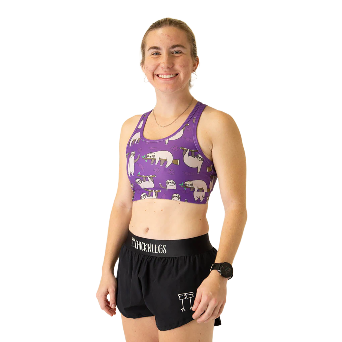 ChicknLegs OG Sports Bra — Dino Nuggets — Size XSmall — Alternate View 38
