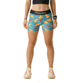 ChicknLegs 3" Compression Shorts — Dino Nuggets — Size Large — Front View