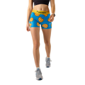 ChicknLegs 3" Compression Shorts Cookies — Cookies — Size Large — Front View