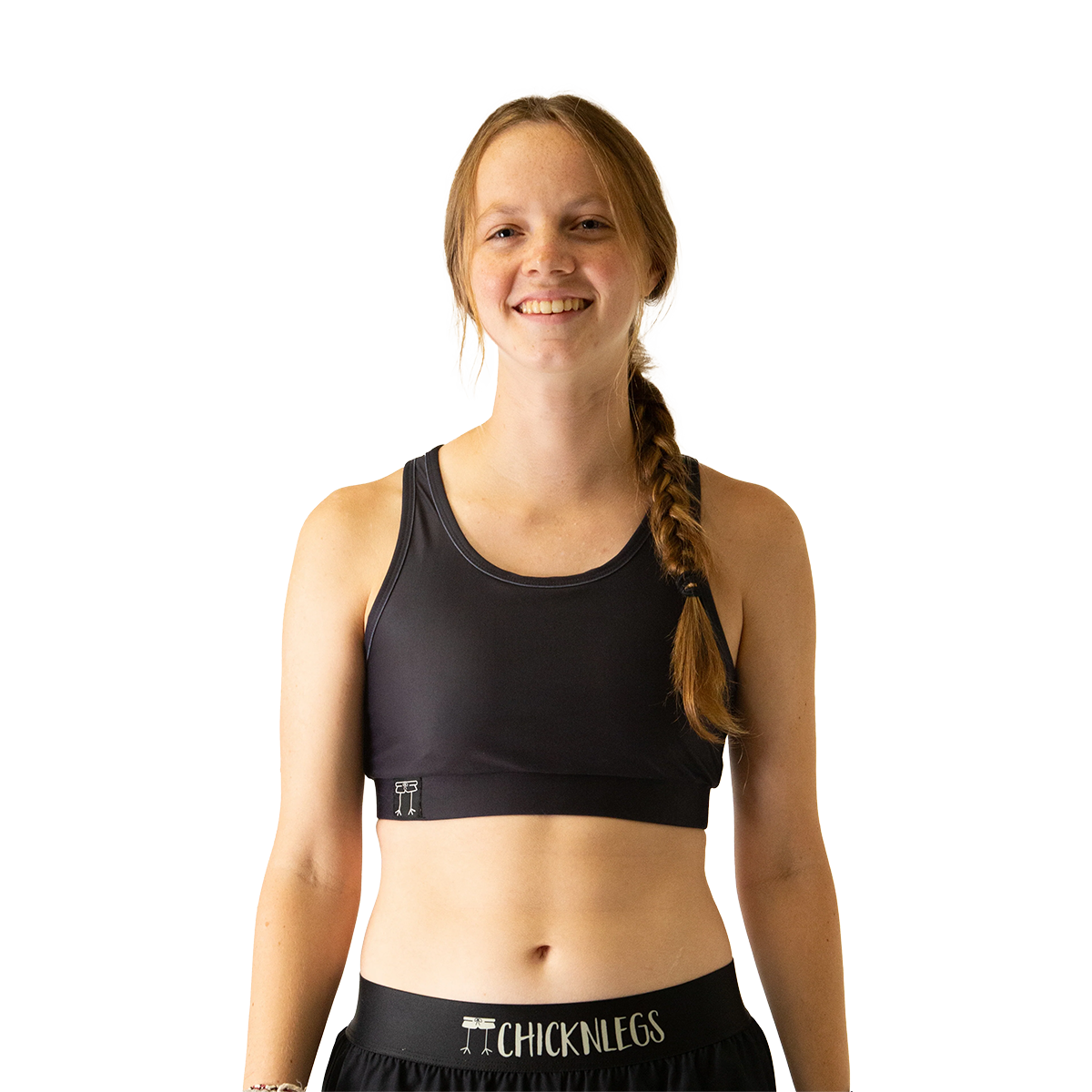 ChicknLegs OG Sports Bra — Dino Nuggets — Size XSmall — Alternate View 53