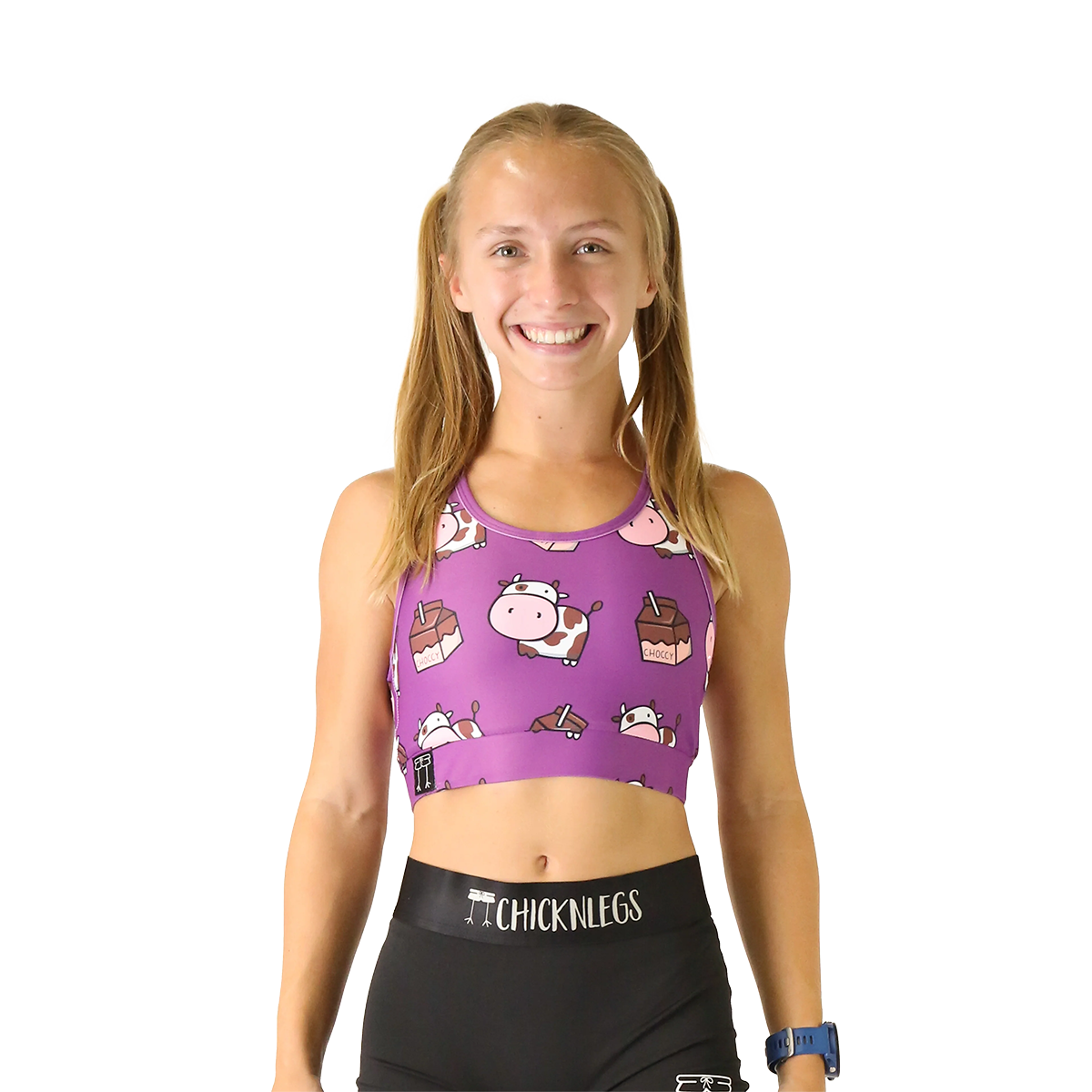 ChicknLegs OG Sports Bra — Dino Nuggets — Size XSmall — Alternate View 15