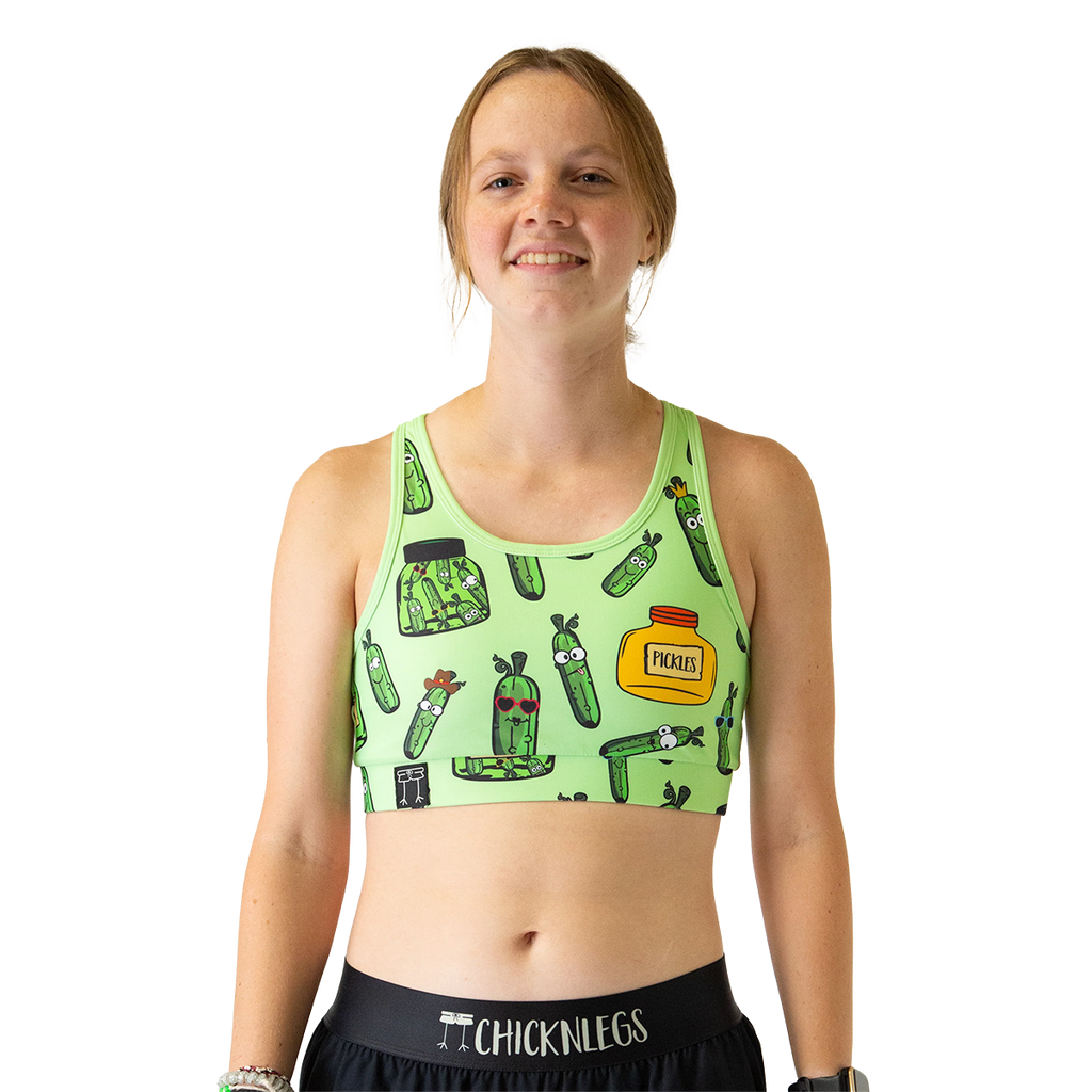 ChicknLegs OG Sports Bra — Dino Nuggets — Size XSmall — Alternate View 21