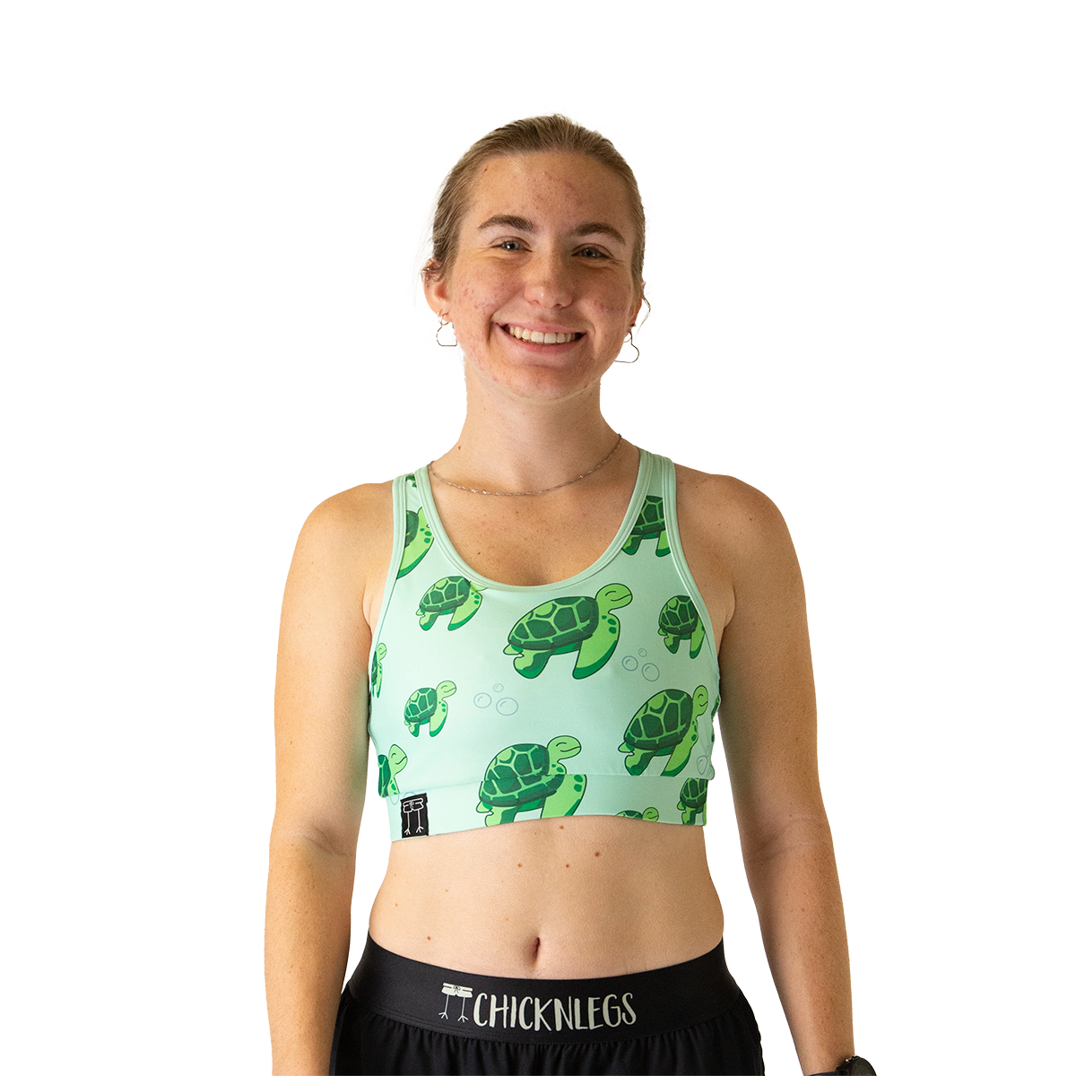 ChicknLegs OG Sports Bra — Dino Nuggets — Size XSmall — Alternate View 34
