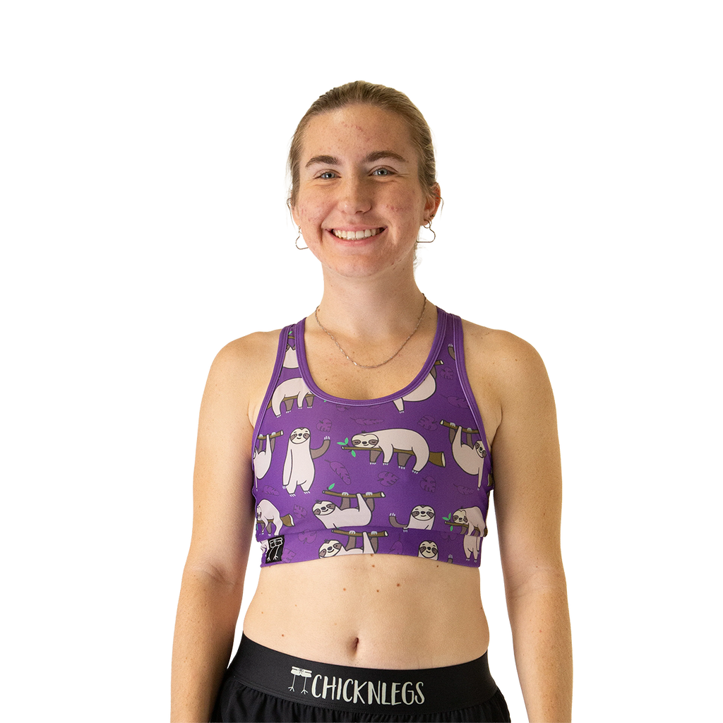 ChicknLegs OG Sports Bra — Dino Nuggets — Size XSmall — Alternate View 36