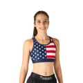 ChicknLegs OG Sports Bra — Dino Nuggets — Size XSmall — Front View