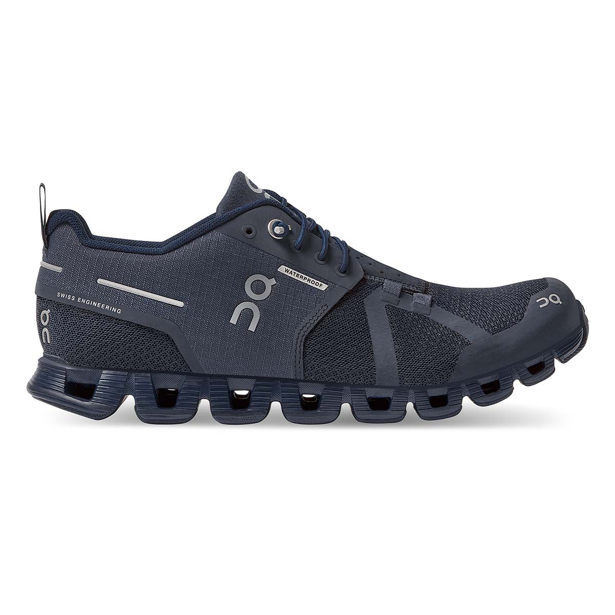 ON Cloud Waterproof — Black - Lunar — Size B — Width 7 — Back View