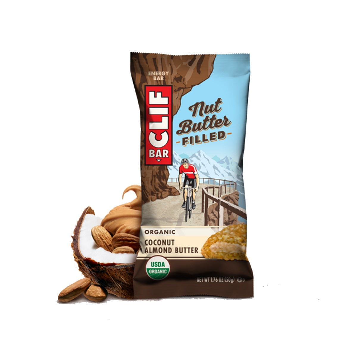 Clif Nut Butter Filled Bar — Chocolate Peanut Butter — Size Single — Detail View