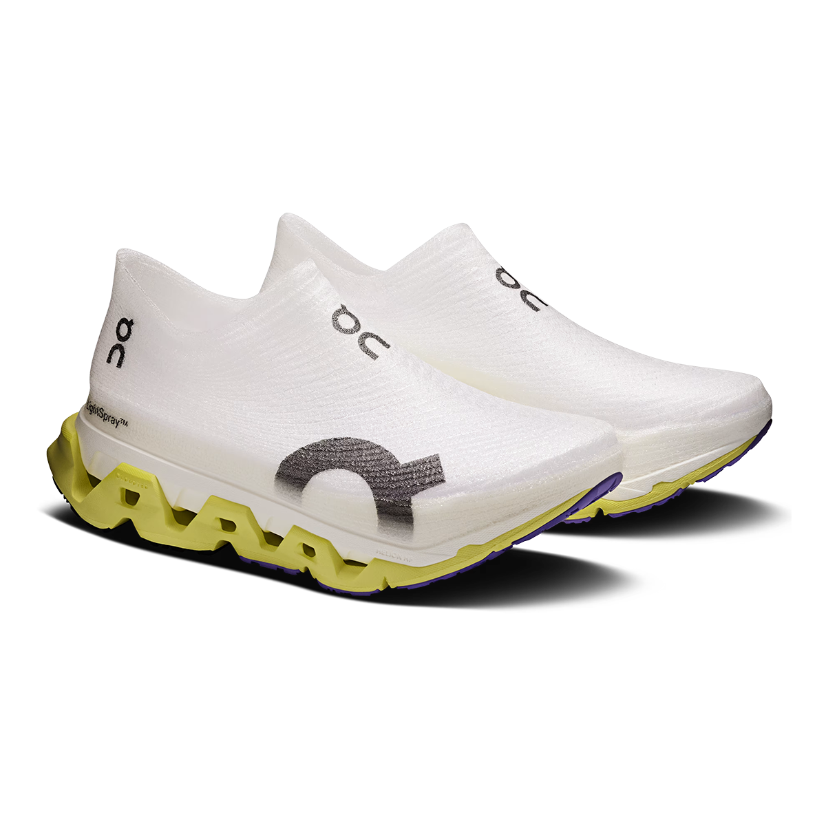 ON Cloudmonster 3 Hyper LS — Limelight - Bloom — Size D — Width 4.5 M / 6 W — Alternate View 7