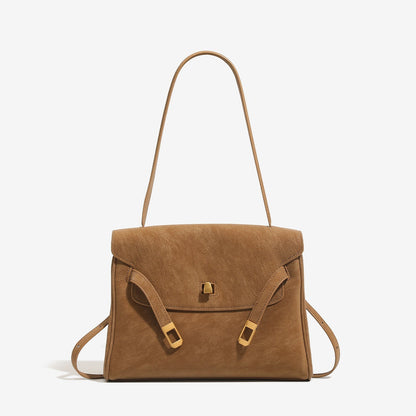 Womens Fashionable Retro Casual Minimalist Shoulder Bag