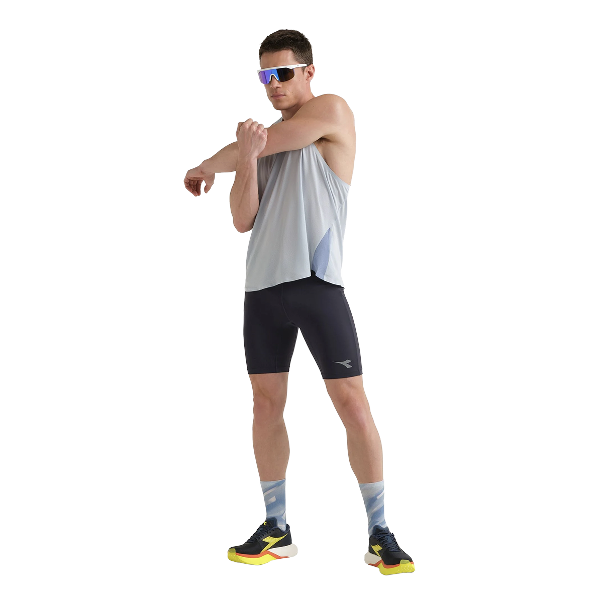 Diadora Short Tights Super Light Fibrazero — Black — Size XSmall — Alternate View 9