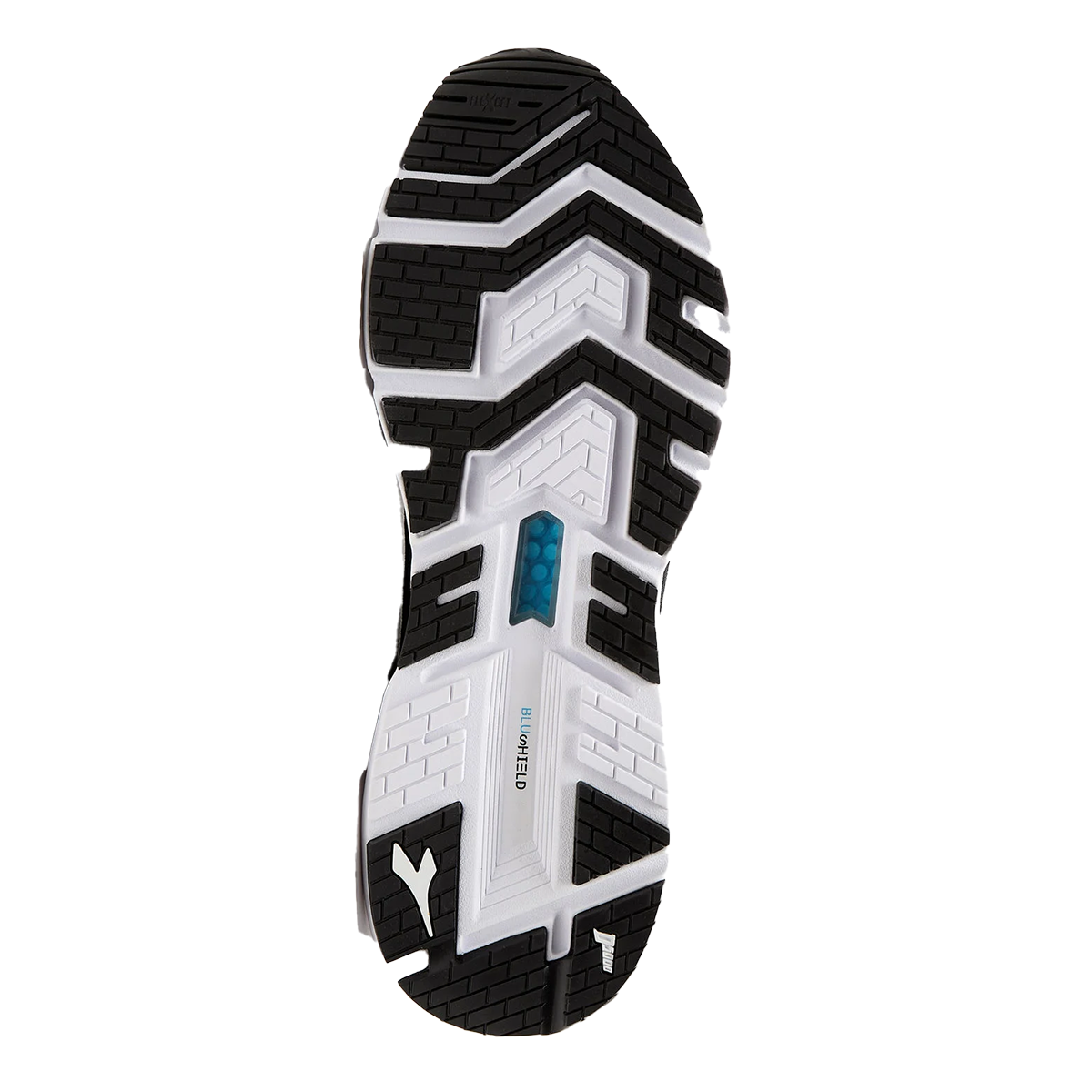 Diadora Mythos Blushield Volo 2 HIP — Black - Black — Size D — Width 10 — Side View