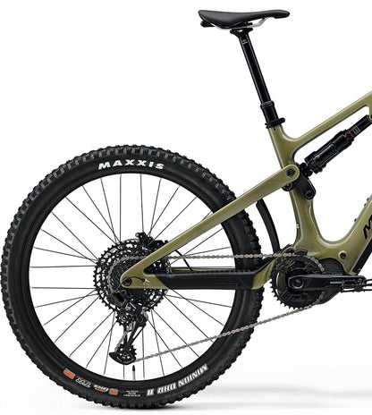 Merida eOne-Sixty 6000 Electric Full Suspension Mountain Bike 2024 - Green