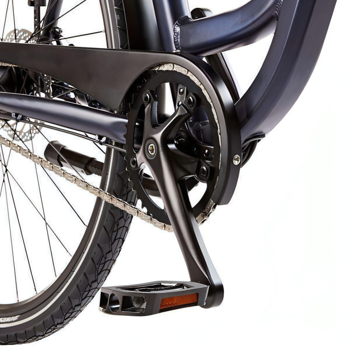 Ezego Step NX 700c Electric Hybrid Bike 500Wh - Blue