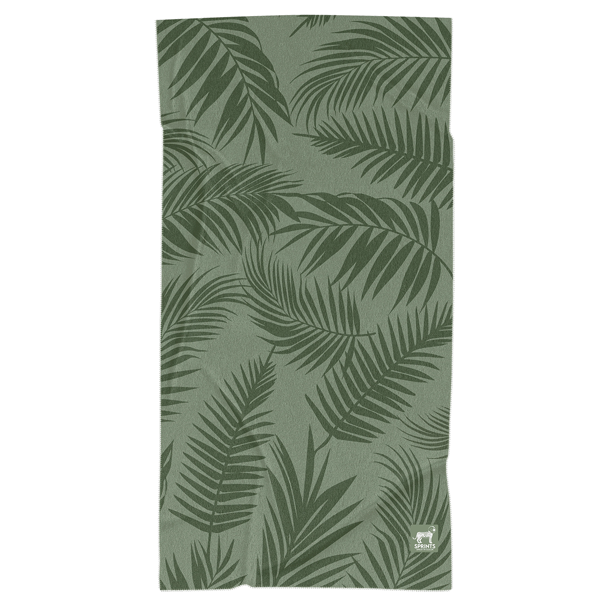 Sprints Towel — Garden of Races Past — Size One Size — Front View