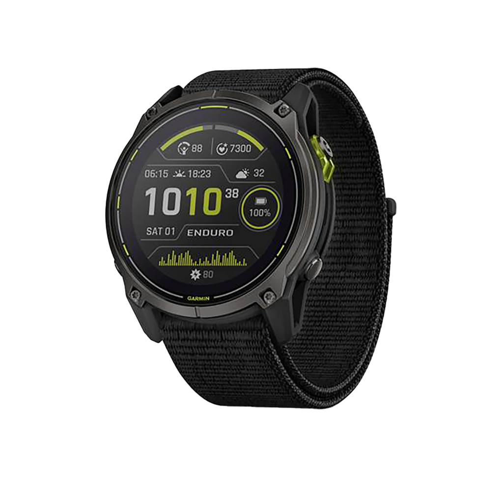 Garmin Enduro 3 — Black — Side View
