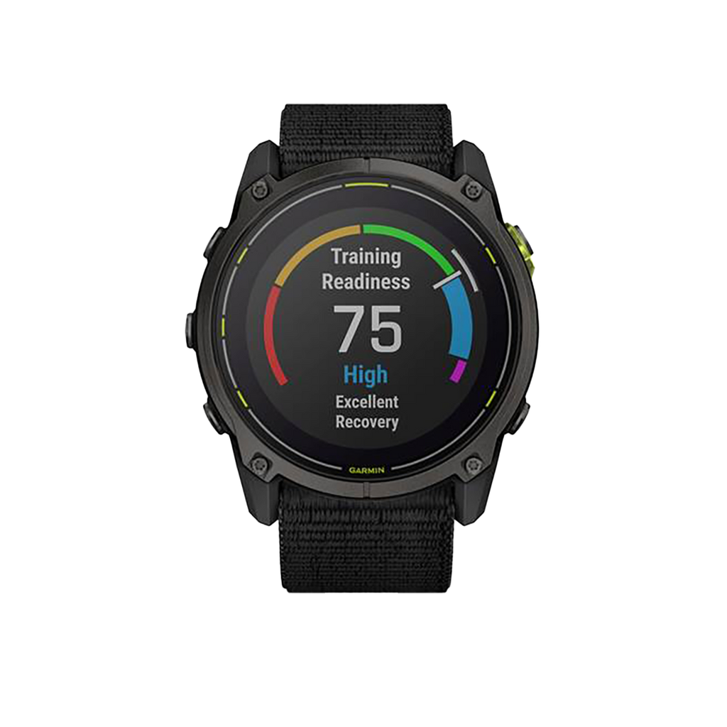 Garmin Enduro 3 — Black — Top View