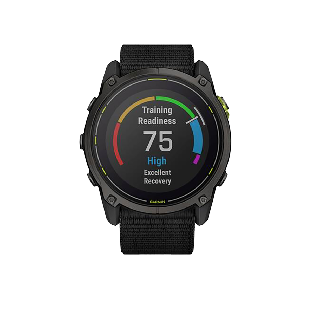 Garmin Enduro 3 — Black — Top View