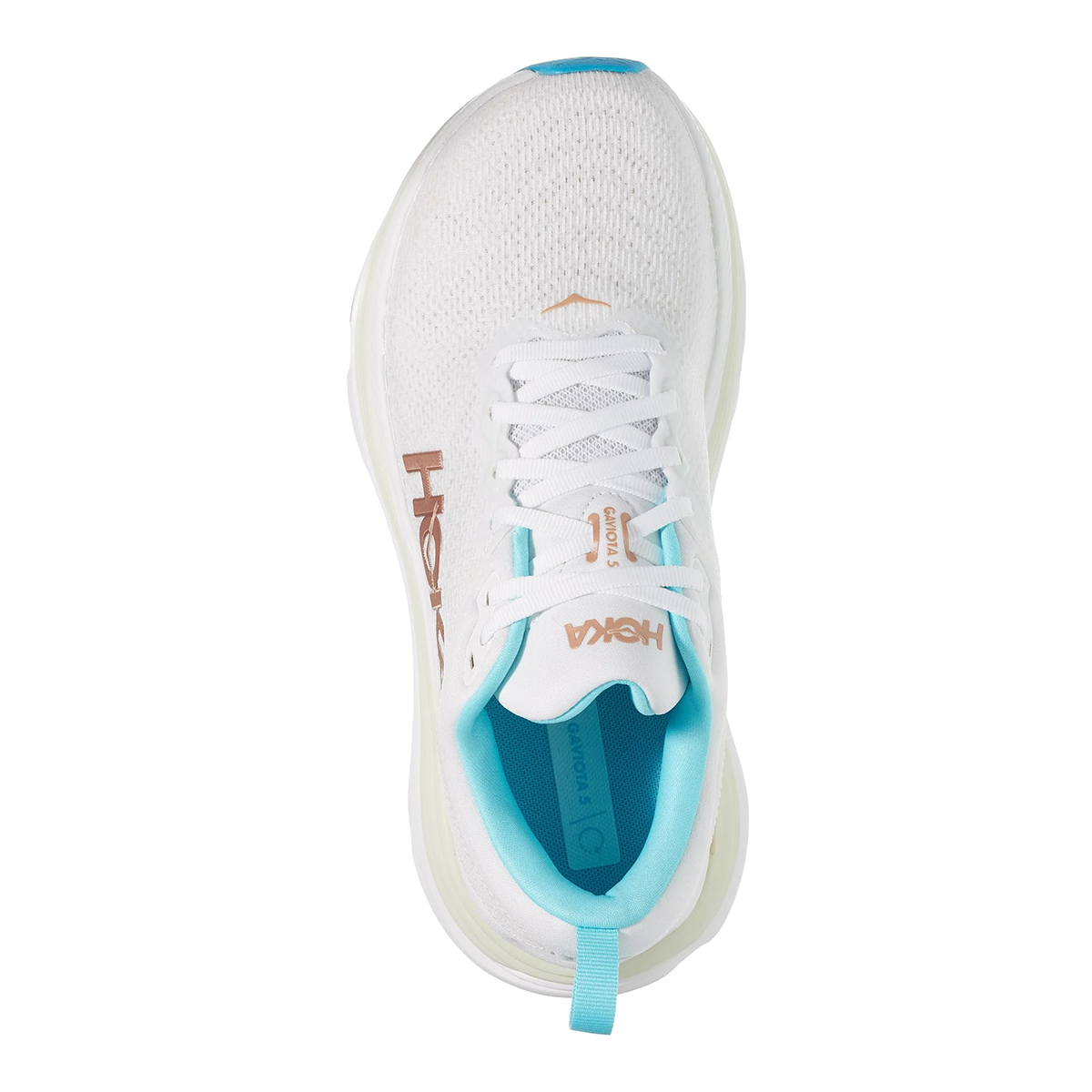 Hoka Gaviota 5 — Airy Blue - Sunlit Ocean — Size B — Width 11 — Alternate View 24