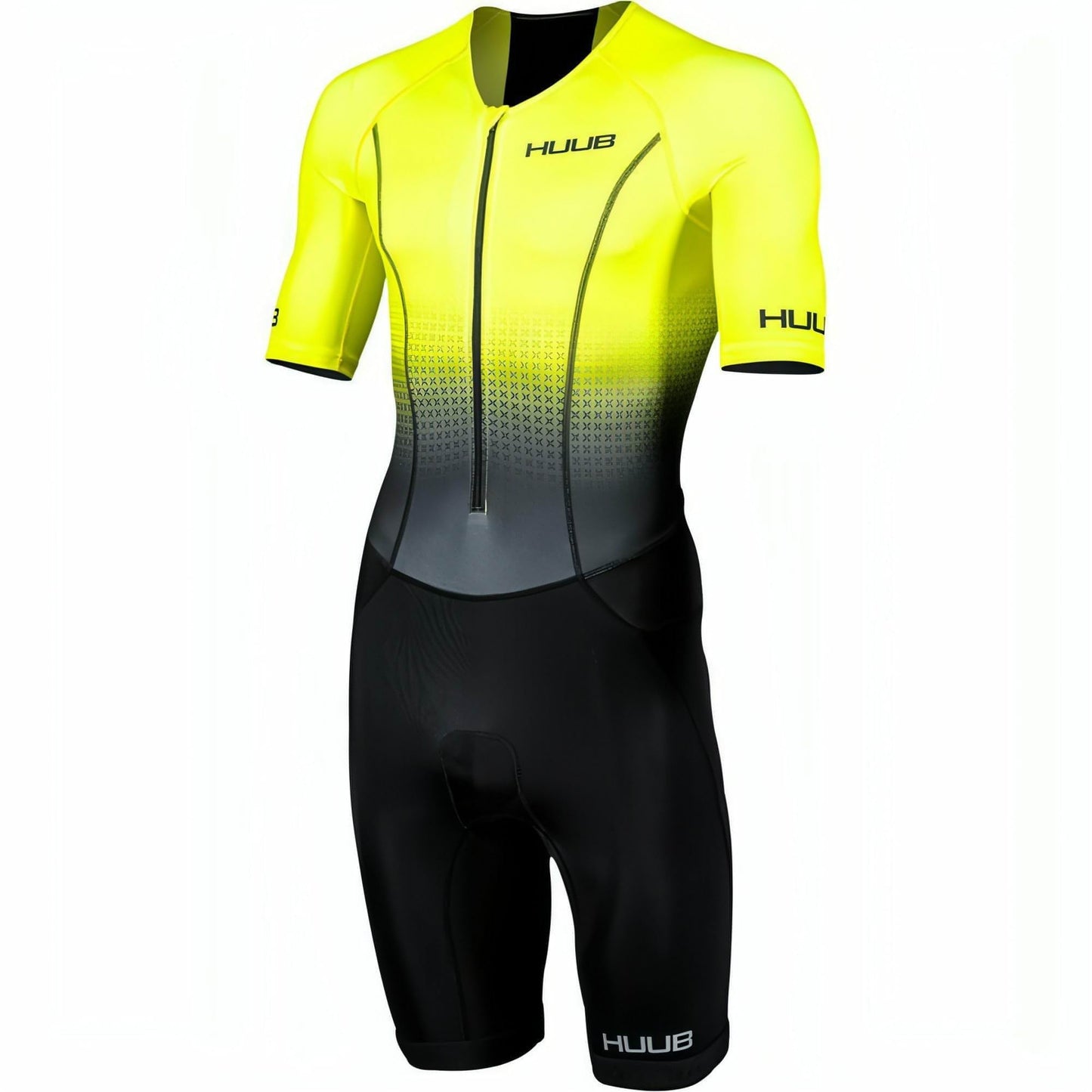 HUUB Commit Long Course Mens Tri Suit - Yellow