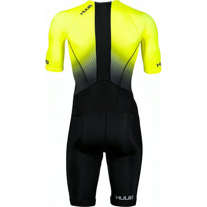 HUUB Commit Long Course Mens Tri Suit - Yellow