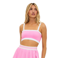 Beach Riot Indy Top — Prism Pink — Size Large — Front View