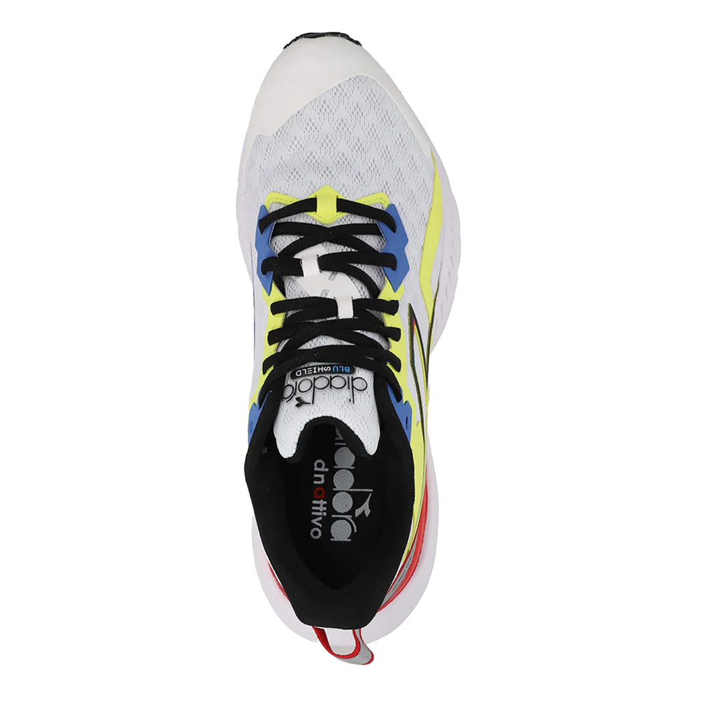 Diadora Mythos Blushield Volo 3 — Green Fluo - White - Black — Size D — Width 10 — Alternate View 13