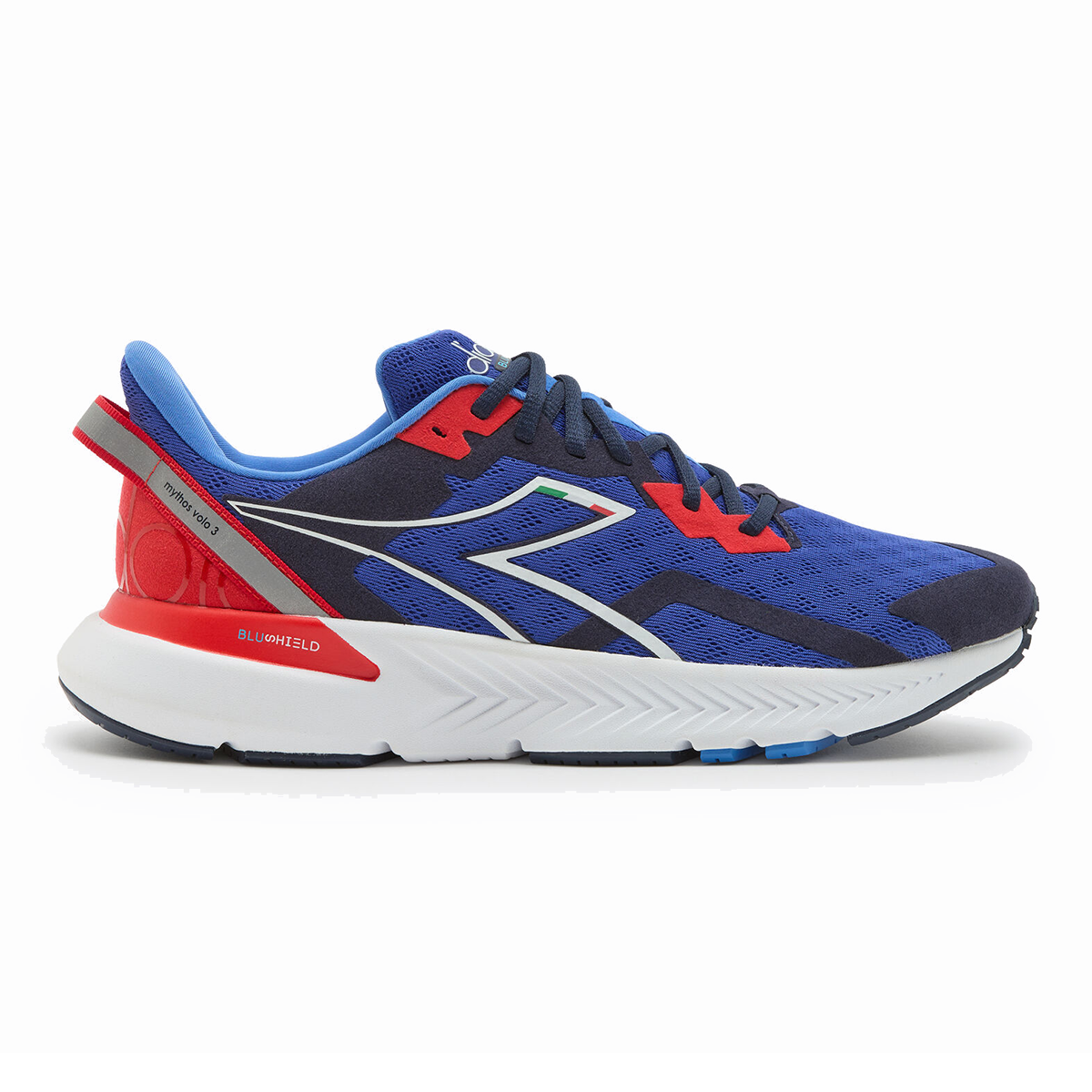 Diadora Mythos Blushield Volo 3 — Green Fluo - White - Black — Size D — Width 10 — Alternate View 9