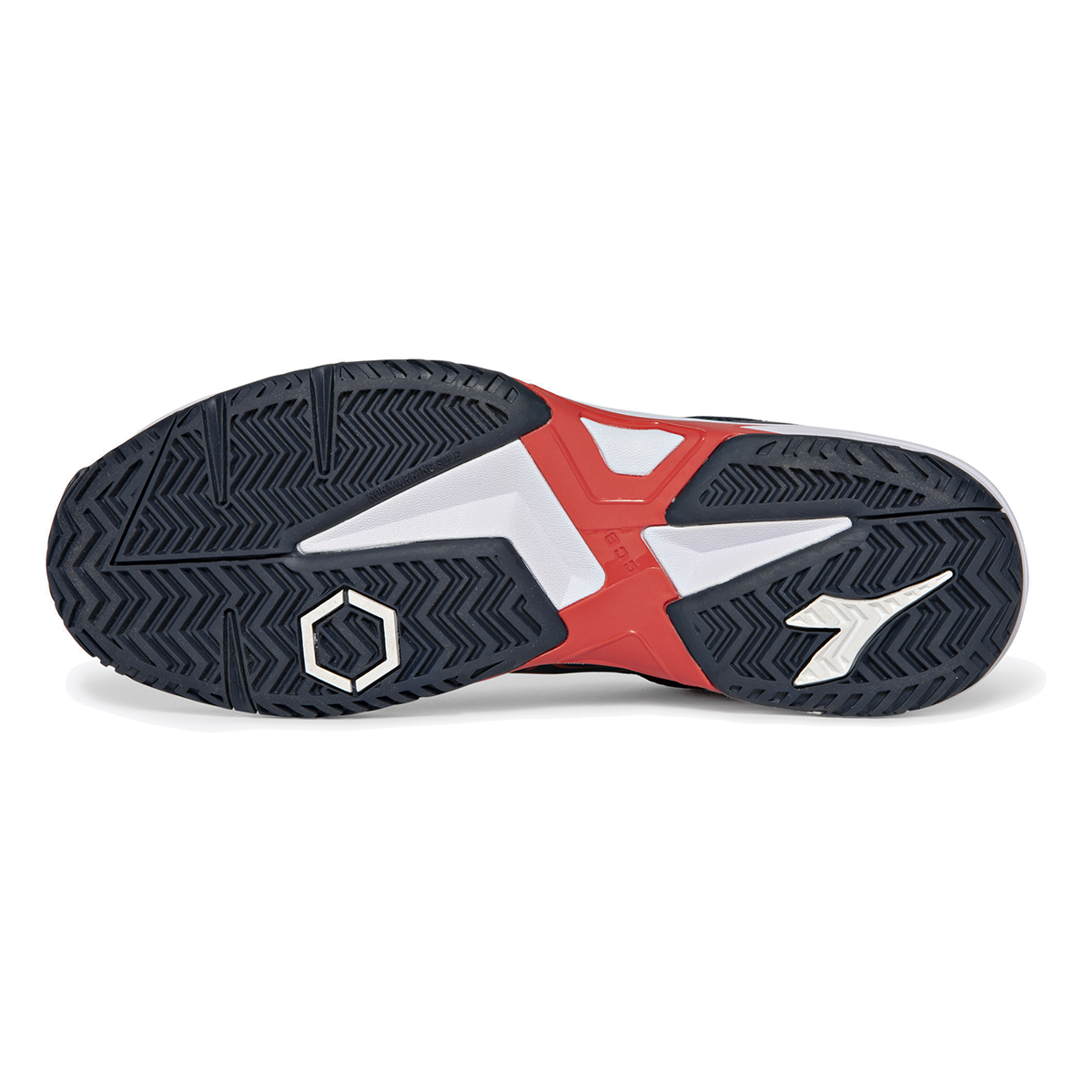 Diadora Trofeo 2 AG Pickleball — Black - Silver - Daiquiri Green — Size D — Width 10 — Side View