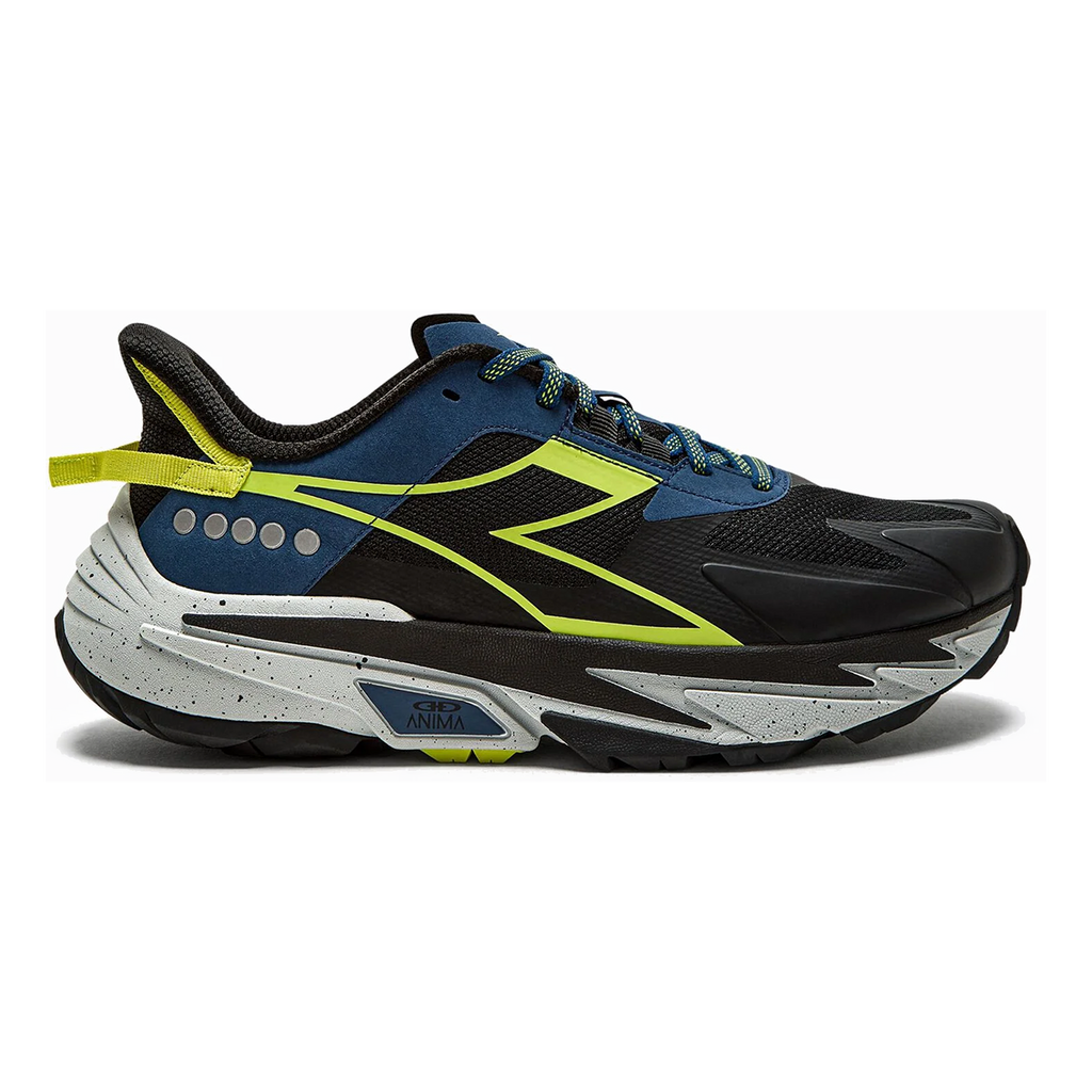 Diadora Equipe Sestriere-XT — Balsam Green - Black — Size D — Width 9 — Top View