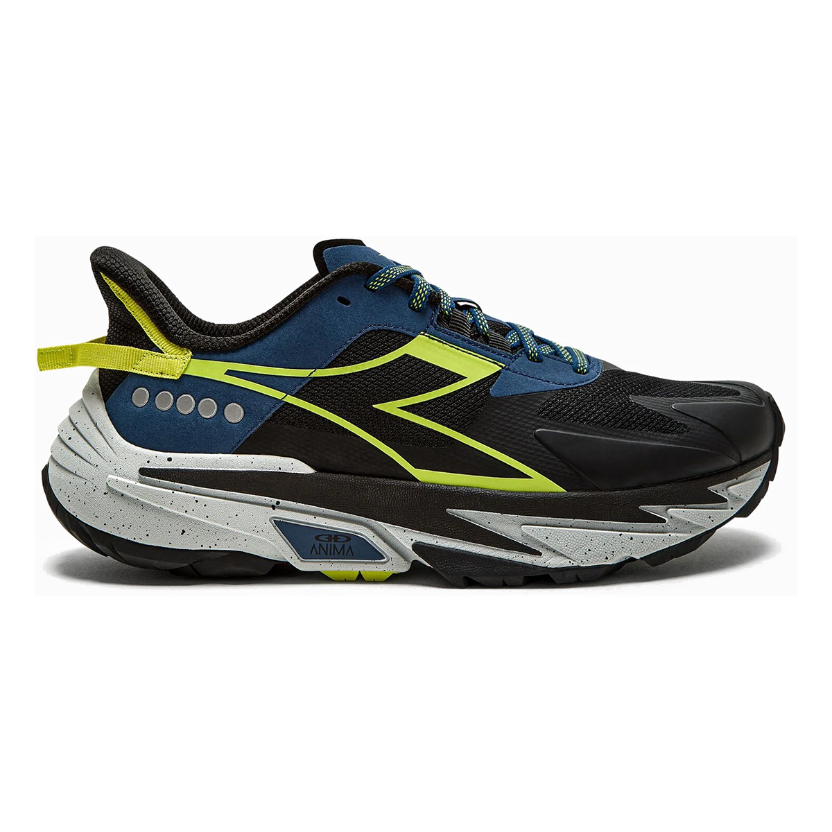 Diadora Equipe Sestriere-XT — Balsam Green - Black — Size D — Width 9 — Top View