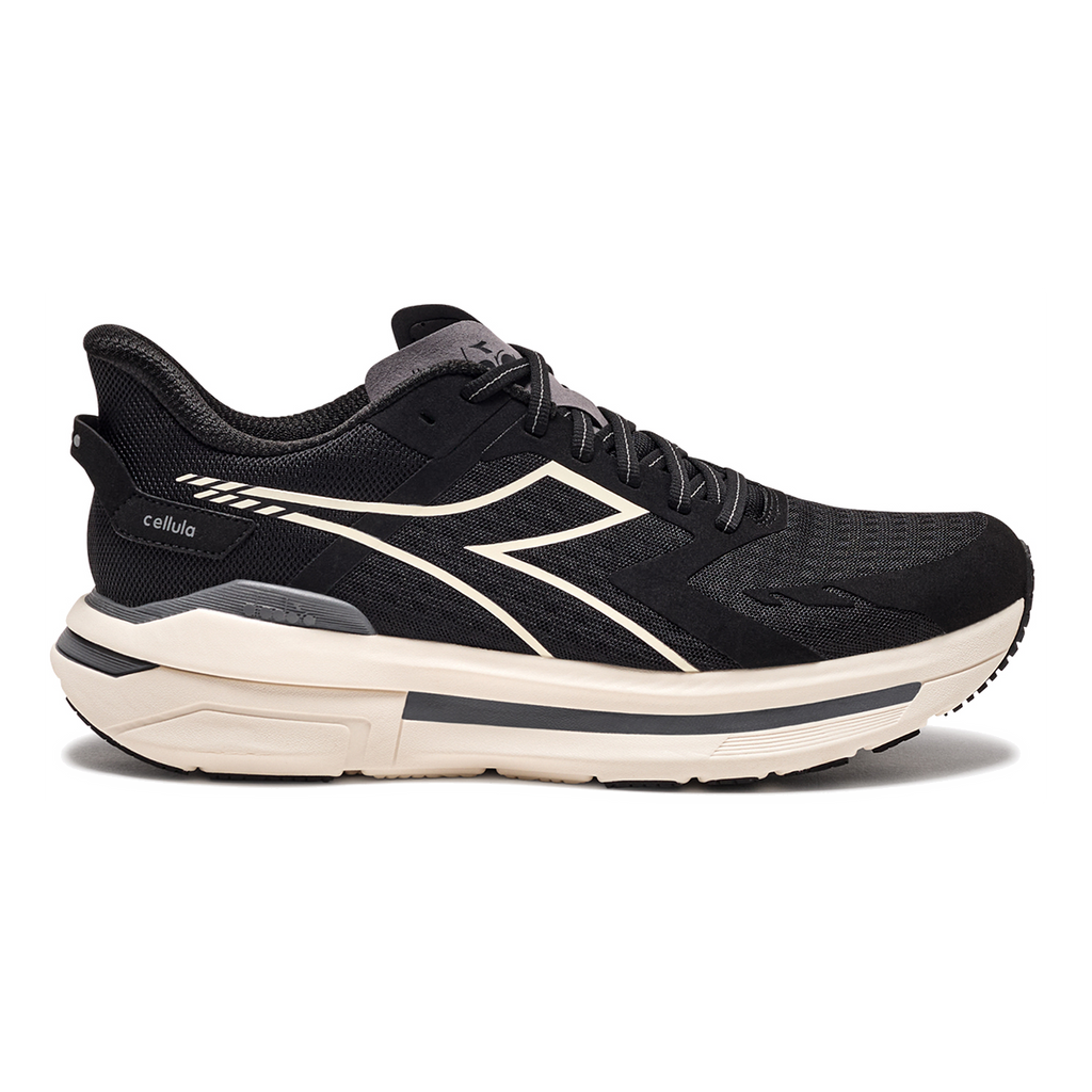 Diadora Cellula — Black - Whisper White — Size D — Width 8 — Alternate View 12